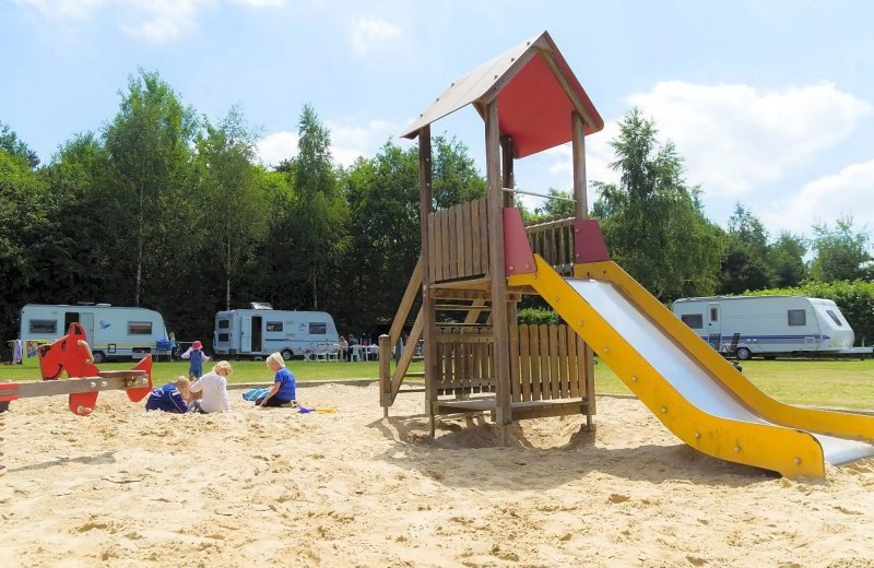 Vakantiepark in Limburg met zandbak