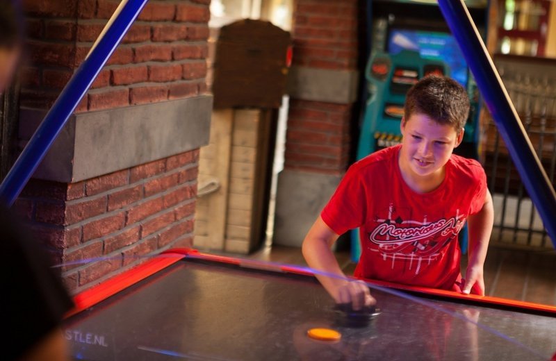 Vakantiepark met amusementshal