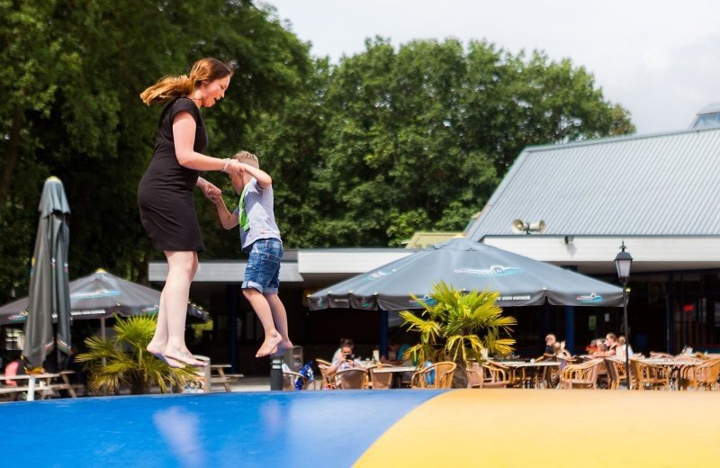 Vakantiepark in België met airtrampoline