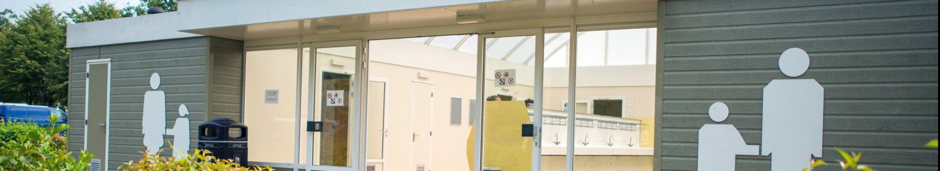 Vakantiepark in Asten met sanitaire voorzieningen