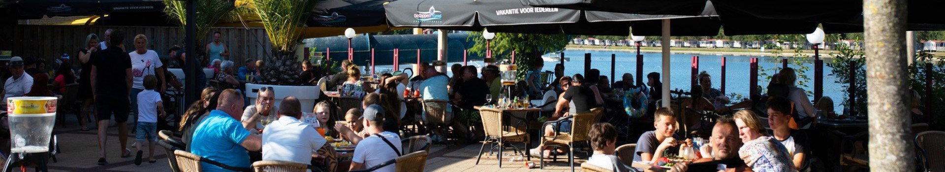 Vakantiepark met groot terras