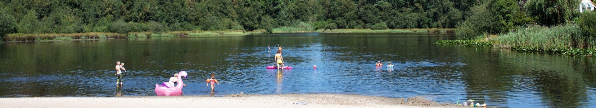 Vakantiepark met strandbad