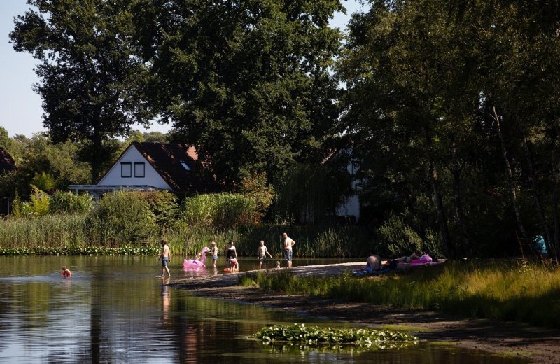 Vakantiepark met zandstrand