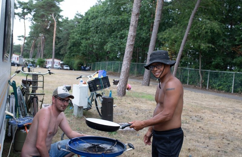 Vakantiepark met verhuurartikelen