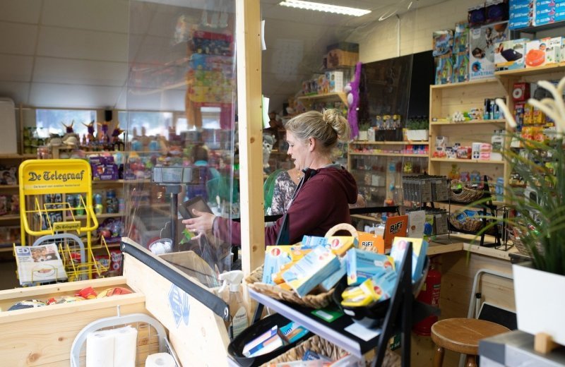 Vakantiepark Brabant met supermarkt