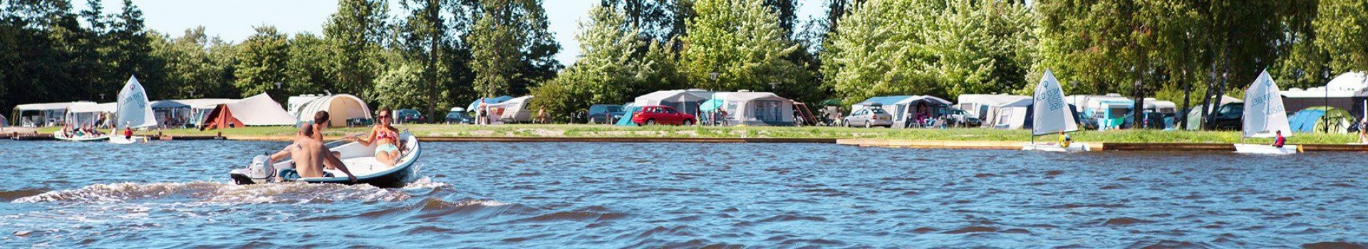 Vakantiepark met bootverhuur