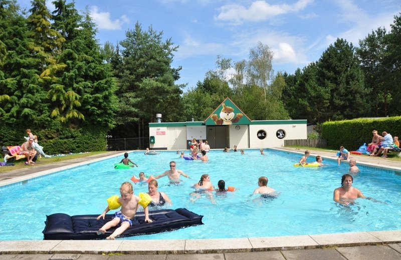Vakantiepark in Noord-Brabant met buitenbad