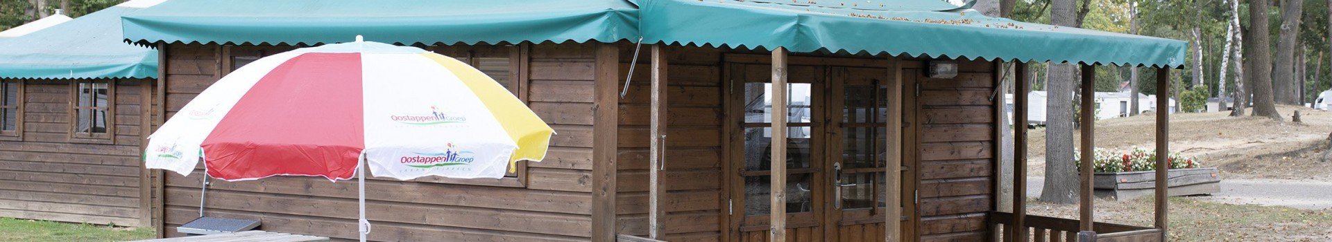 Kampeerchalet exterieur