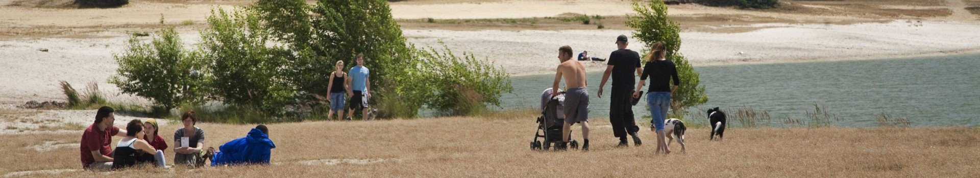 Omgeving van Park Blauwe Meer