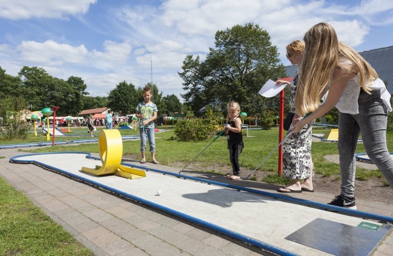 Vakantiepark in België met midgetgolfbaan
