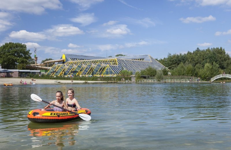 Vakantiepark in België met zwemplas