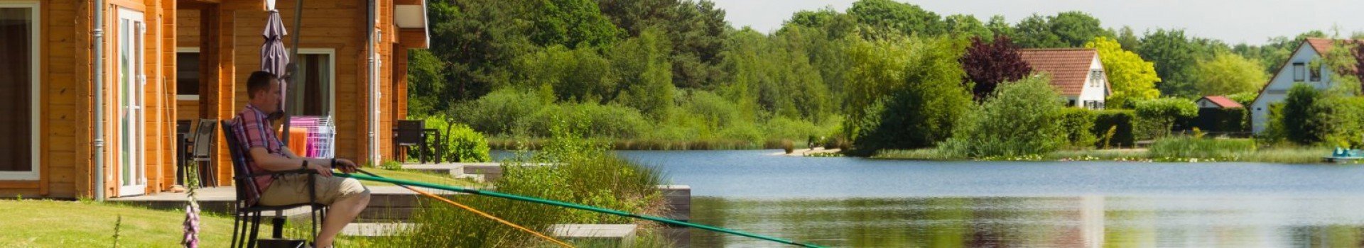 Vissen op Vakantiepark Heelderpeel