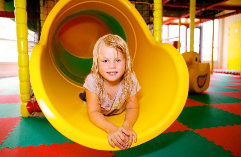 Vakantiepark met speelpaleis