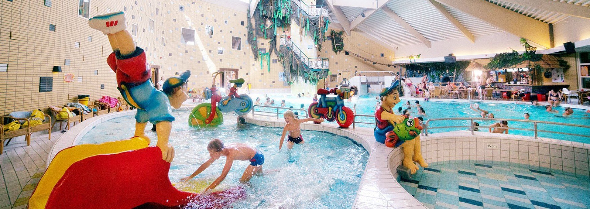 Dive into the swimming pool!