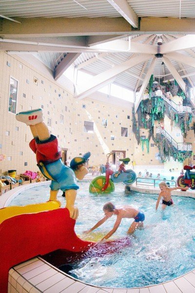 Dive into the swimming pool!