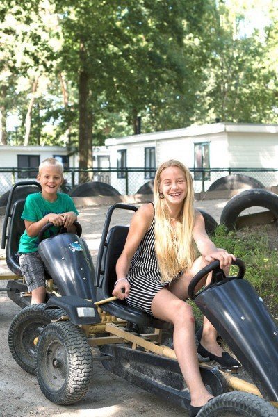 Vakantiepark met skelterbaan